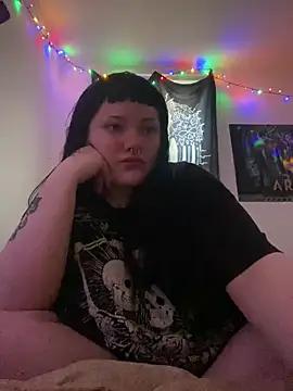 Gothicsiren from StripChat is Freechat