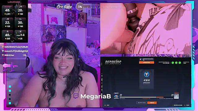 MegariaB from StripChat is Freechat