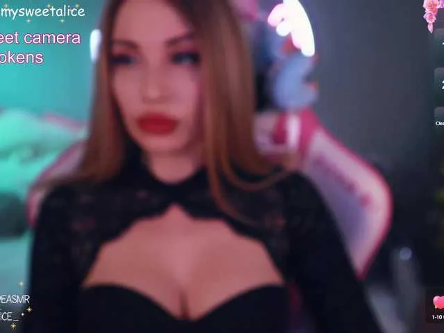 MySweetAlice — Flirt and generosity from loyal familiars. Whispering "Yes, Mistress" with true submission. Devotion, gaze, eagerness to please. When you surrender to the game... and to me. Soft domination, teasing control, and that spark when you know you belong to me.