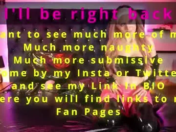 lacie_le_beauty — Current Goal: Lovense Toy Control with Squirt at 2000 tokens -- BDSM Latex Fuckdoll -- #squirt #BDSM #latex #Submissive #fuckmachine