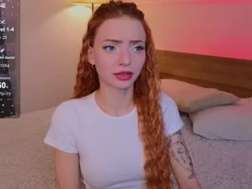 sherry_sandra —  Can you catch a sly fox by the tail?  // GOAL: tease my pussy under panty [103 tokens left] // EPIC GOAL: RIDE on the pillow [1180 tokens left] #deepthroat #skinny #redhead  #submissive #anal