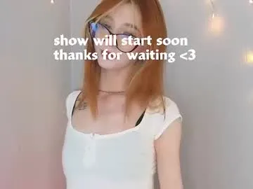 sweetuniporn — hi, my name is Elisnew hairstyle.... help me reach 100  // GOAL: ride a chair [188 tokens left] #young #18 #redhead #cosplay #shy