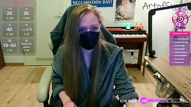ArtofSweet — Playing Piano